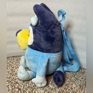 Bluey Disney NWOT Plush Adjustable Backpack Approx 17”